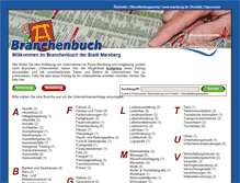 Tablet Screenshot of branchenbuch.marsberg.com