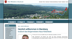 Desktop Screenshot of marsberg.de
